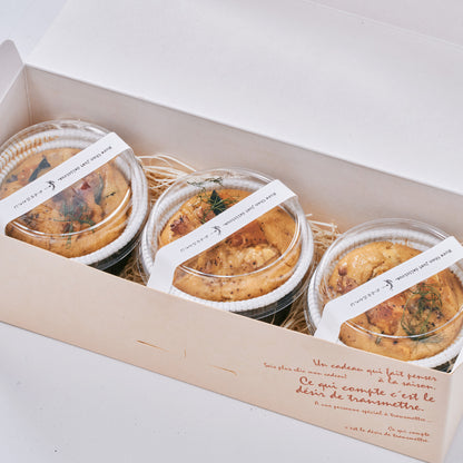 ケークサレ パンプキンナッツ／3個入り【冷凍便（送料別途）】