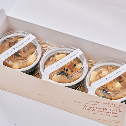 ケークサレ 根菜チキン／3個入り【冷凍便（送料別途）】